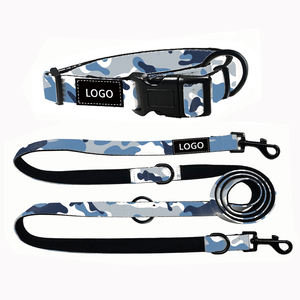 <span class=keywords><strong>Collar</strong></span> y correa para perro con patrón ajustable, manos libres, táctico, alta calidad - Product Image 5