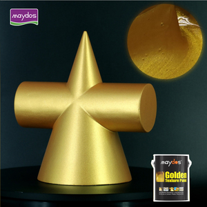 Marcadores Acabados Tabla de colores Paredes Recubrimiento Metálico Pintura Dorada - Product Image 6