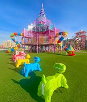 Grand équipement de divertissement extérieur, aire de jeux extérieure pour enfants, parc de jeux, grande rampe pour enfants et adultes