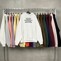 Sweat-shirts à capuche personnalisés 100% coton, sweat-shirts à col rond brodés, sweat-shirts à capuche brodés personnalisés, vêtements brodés 3D personnalisés