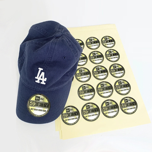 Bán buôn vòng ba chiều nhãn in logo chết cắt Holographic cap Sticker tùy chỉnh hat dán - Product Image 3