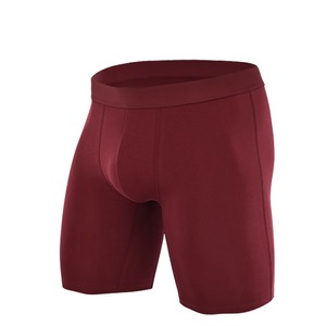 Calzoncillos bóxer deportivos de algodón puro para hombre, talla grande, con efecto levantacola, extra largos y antidesgarros en la entrepierna. - Product Image 3