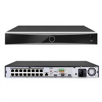 DS-7616NXI-K2/16P NVR de 16 Canales 4K POE AcuSense, Grabador de Video en Red con Detección de Personas y Vehículos, Compatible con Cámaras IP HIK Vision