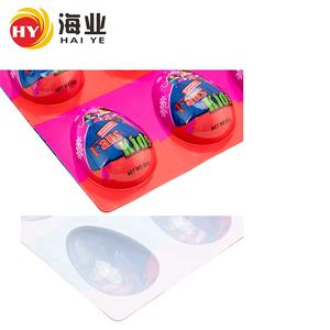 Pellicola personalizzata termoformatura in PVC a sorpresa guscio d'uovo caramella di cioccolato giocattolo pellicola di confezionamento uovo - Product Image 6