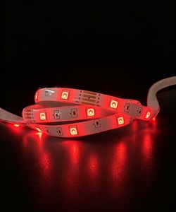 <b>RGB</b> LED Strip Light Kit Self-Adhesive Dimmable Silicone Coated Chasing Effect High Brightness Indoor Lighting - Product Image 1