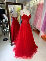 Robe de Soirée Usine 2026 Nouvelle Collection Élégante Robe de Bal à Paillettes Bretelles Fines Longueur Ras du Sol Soirée Rouge