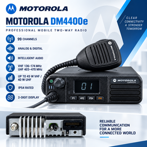 <span class=keywords><strong>Radio</strong></span> mobile Motorola DM4400e XiR M8620i XPR5350e DGM5000e VHF UHF numérique DMR bidirectionnelle pour le transport, l'entrepôt et la flotte - Product Image 1