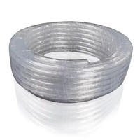 Perímetro de piscina de varios núcleos, iluminación lineal, Cable óptico de plástico, larga distancia de iluminación, fibra óptica, lado blanco brillante