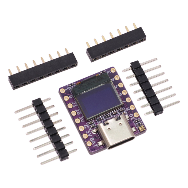 ESP32 C3 Development board with 0.42 inch LCD risc-v WiFi  microprython