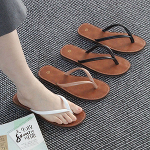 Sandalias Planas de Moda para Mujer, Ligeras, Casuales, Transpirables y Duraderas, con Logotipo en el Empaque - Product Image 1