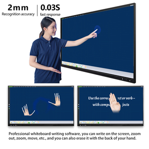 JOMEtech 65 pulgadas 4K UHD 20 Touch OPS Control remoto Pizarra interactiva para enseñanza escolar y reuniones - Product Image 5