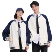 Blouson Bomber Streetwear Automne 380g en Coton Uni Style Baseball d'Inspiration Japonaise Coupe Oversize Ample Épaules Tombantes