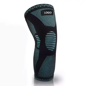 2022新しいスタイルホット販売3DニットKangdaナイロンスパンデックス肘 & 膝パッド膝ブレース圧縮サポート