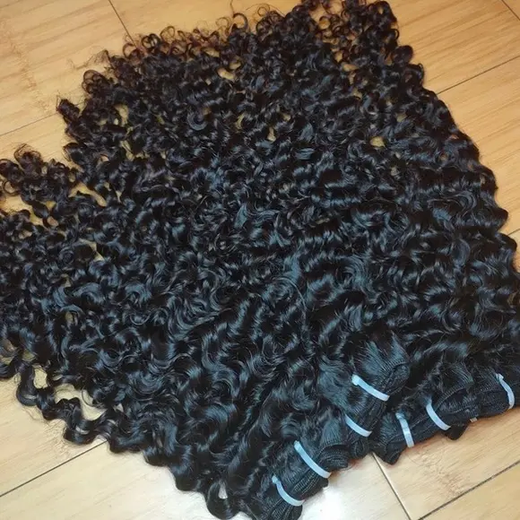 Wholesale Factory Price Burmese Curly Hair Vendor Unprocessed Human Deep Curly Raw Burmese Curly Virgin Hair For Women