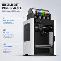 Printer 3D Bambu Lab H2C H2S H2D |   Fungsi Laser Opsional 10W/40W, Mendukung Pemotongan dan Pengukiran Laser Produk Karet Cetak 3D