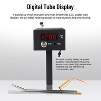 Termometer Peleburan Layar Besar Nirkabel Desain Anti-interferensi Jaminan Kualitas BYDRLCWY06W dengan Layar LCD
