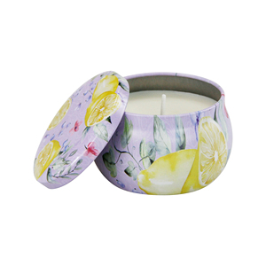 Set hadiah lilin wangi timah aromaterapi kustom lilin kedelai kesukaan pernikahan - Product Image 4