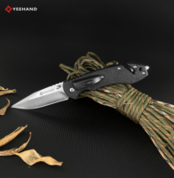 Couteau pliant tactique Yeehand OEM avec lame en acier 3Cr13 et manche en ABS pour le camping et la randonnée