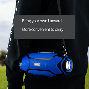 20W Xách Tay Rạp Hát Tại Nhà Đảng Stereo Bluetooth Loa Với Dây Đeo Vai <span class=keywords><strong>PC</strong></span> Cột Âm Nhạc Ngoài Trời Máy Nghe Nhạc Loa Siêu Trầm Hộp Quà Tặng - Product Image 4