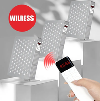 Sunsred 400W Panneau de sauna LED à lumière rouge à 5 longueurs d'onde pour usage domestique, en aluminium, pour le corps entier, avec écran tactile et télécommande