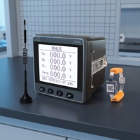 Sistema Inteligente Inalámbrico de Monitoreo de Temperatura ES600E-12 con Medición de Potencia Completa Clase 0.5S, Pantalla LCD, ModbusRTU, DL/T645, SCADA