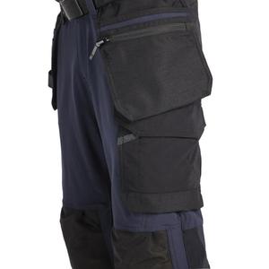 BLAKLADER - 152116458699C56 Pantalones de pirata artesano 4 vías elásticos Azul marino oscuro/Negro-PANTALÓN DE TRABAJO EAN 7330509833629 - Product Image 5