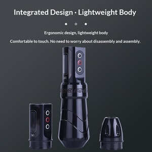 Máquina de tatuaje inalámbrica de doble batería <span class=keywords><strong>Hulk</strong></span> Cross-border, modelo EXO 8120188, 229g, para trazos y líneas, integrada, venta al por mayor - Product Image 4