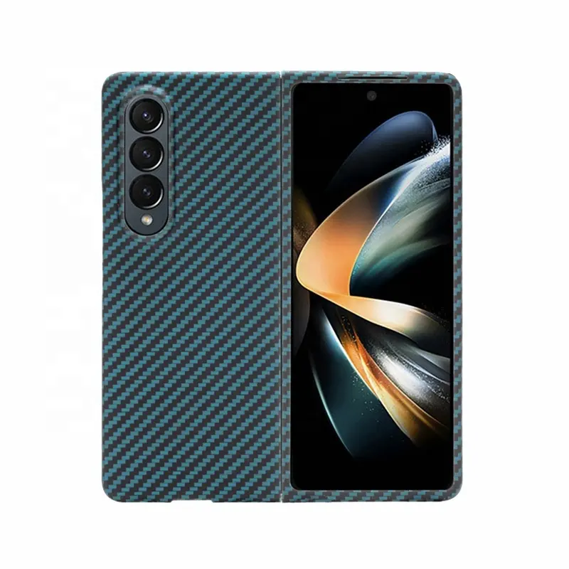 Case for Samsung Galaxy Z Fold 4 3 2 1 A51 A32 A11 A12 A71 A10e A50 A21 A20 A30 Luxury Carbon Fiber Wallet Stand Book Cover