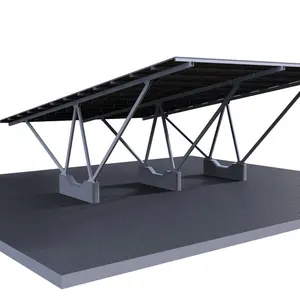 Solar Carport Installation Solar Car Park Structure Solar Panel Carport Mounting Systemm Aluminum Car Port With Solar Panels