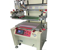 Máquina de Impresión de Serigrafía Eléctrica 6080, Impresora Plana para Ropa, Cartón, Bolsas de Papel, Láminas de PVC