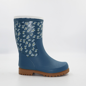 <span class=keywords><strong>Stivali</strong></span> da pioggia impermeabili in Neoprene da <span class=keywords><strong>donna</strong></span> <span class=keywords><strong>stivali</strong></span> da giardino da caccia all'aperto a metà polpaccio scarpe da <span class=keywords><strong>acqua</strong></span> leggere resistenti all'usura - Product Image 3