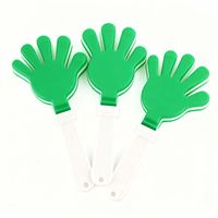 Aplaudisseurs en plastique personnalisables avec logo pour fêtes, promotionnels, jouets bruyants, accessoires de cheering