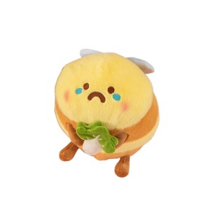 Peluche Ricamato a Forma di Ape Carina, Divertente Pupazzo di Ape Squalo Vegetale con Fodera in Rete, Antistress, Regalo di Compleanno per Ragazzi e Ragazze - Product Image 6