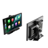 Pantalla Portátil Carplay H609ND de 9 Pulgadas con Cámara Trasera 720P IPS, Monitor Inteligente para Auto con Conexión USB, 1 Año de Garantía