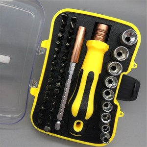 Kit d'outils multifonctionnel 48-en-1 avec embouts de vis et douilles pour <span class=keywords><strong>tournevis</strong></span> manuel domestique - Product Image 5