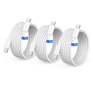 RoHS Compliant 20W <b>USB</b> C Charger <b>USB</b> C <b>to</b> C <b>Cable</b> Set Heavy Duty Anti Break Data Sync For iPhone 15 16 17 Pro Max - Product Image 1