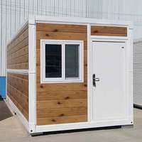 Casa Container Impermeabile Smontabile 20ft, Edificio Modulare Prefabbricato per Ufficio e Alloggio