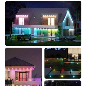 Hot Selling Christmas Permanent Outdoor Rgb Led Point <b>Lights</b> Source <b>String</b> 50ft DIY Scene Modes IP67 Waterproof Eaves <b>Light</b> - Product Image 5