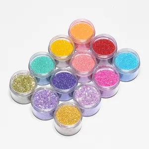 Oem Factory Großhandel Glitter Powder Custom World Fine Acryl Nagel Glitter Powder für Make-up Party