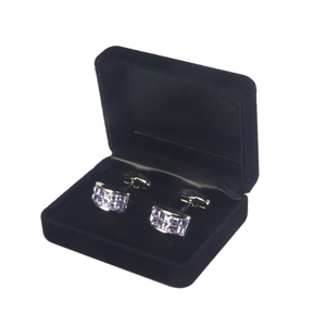 Tinh Tế Khuy Măng Sét Hộp Lưu Trữ Đồ Trang Sức Organizer Trường Hợp Cuff Liên Kết Display Chủ Trang Sức Lưu Trữ Và Hiển Thị Khuy Măng Sét Hộp Thời Trang - Product Image 1