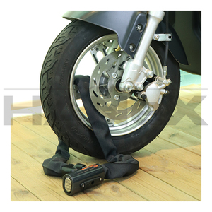 Chaîne d'alarme de sécurité <span class=keywords><strong>antivol</strong></span> 120dB chaîne de verrouillage de vélo avec manchons pour la sécurité du <span class=keywords><strong>scooter</strong></span> et du vélo - Product Image 5