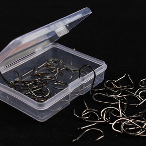 Aohu <b>Boxed</b> Fishing Hooks High Carbon Steel Barbed Freshwater Fish Gear - Product Image 2