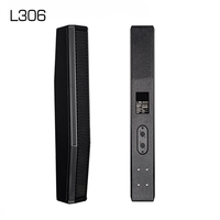 Altavoz de Columna Coaxial Profesional L306, Sistema de Línea de Audio de 500W