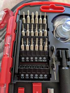 Set di cacciaviti per <span class=keywords><strong>riparazione</strong></span> elettronica magnetica a 32 pezzi, ideale per lavorare su <span class=keywords><strong>apparecchi</strong></span> elettrici - Product Image 4