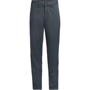 Pantalón Chino de Corte Clásico para Hombre, Pierna Recta, 100% Algodón, Tela Oxford Antiarrugas, Bolsillos Laterales, Ropa de Viaje - Product Image 3
