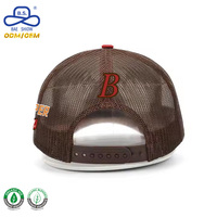 Gorra Trucker Personalizada de 5 Paneles con Estampado Puff, Estilo Hip Hop, Malla Transpirable, Fábrica BSCI para Unisex, Rendimiento Empresarial