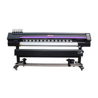 Impresora Ecosolvente XP600 de 1.8M, Plóter de Impresión sobre Lienzo para Carteles Interiores, Vallas Publicitarias y Pancartas Flexibles