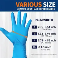 Gants jetables en nitrile composites, haute élasticité, synthétiques, de protection, en nitrile PVC, pour la peinture, la cuisine, imperméables, anti-salissures