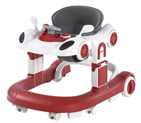 Andador Multifuncional Plegable de Plástico para Bebés con Reproductor de Música, Hermoso Diseño de Silla para Caminar para Bebés en Diversos Colores