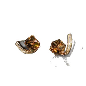 Geometric <b>Stud</b> <b>Earrings</b> <b>Crystal</b> Rhinestone Zinc Alloy Women's Party Fashion Jewelry - Product Image 3